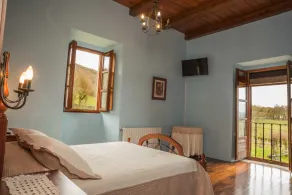 Pazo Torre Do Barrio - Ausblick vom Zimmer