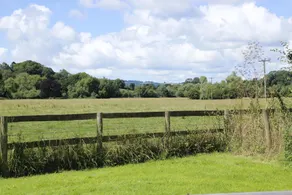 The Talbot at Knightwick - View from room