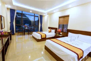 Aroma Cat Ba sea view hotel - Quarto