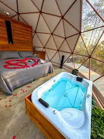 Luahara Glamping Tapalpa – Domo Natural Experience - Zimmer