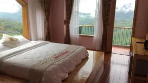 Sapa Scenery Hotel - Vista do quarto