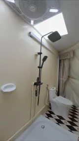 Sunset Desert Safari With Glamping - Bathroom