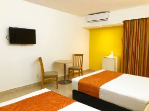 Hotel Los Cocos Chetumal - Vue de la chambre