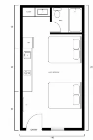 Royal Extended Stay Hotel - Chambre