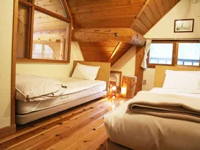 Canadian Loghouse Inn AzuminoYujin - Chambre