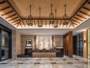 SSAW Boutique Hotel Near Kuanzhai Alley & Du Fu former residence - Resepsjon