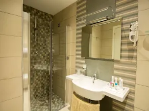 Eracle Hotel - Badezimmer