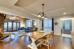 Lakefront Butler Home w/ Hot Tub & Fire Pit! - Interior