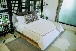 Stunning luxe 220sm villa by the sea entirely private with own pool - Chambre