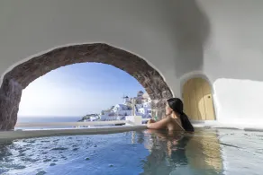 Art Maisons Oia Castle - Vue de la chambre