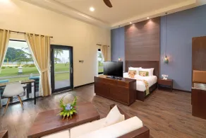 Mayang Sari Beach Resort - Vue de la chambre