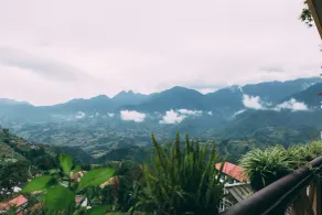 Sapa Unique Hotel - Vistas desde la habitación