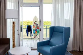 Wyn. Strandhotel Sylt - Vue de la chambre