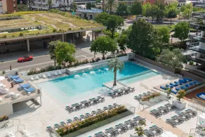 L'Azure Hotel 4* Sup - Vue de la chambre