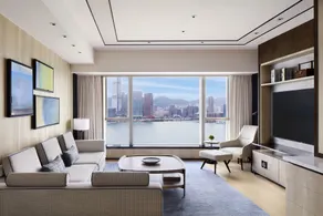 Four Seasons Hotel Hong Kong - Vue de la chambre