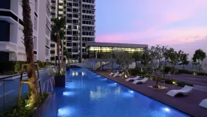 Econest Eco Botanic Muji Style Duplex 3BR Educity - Piscine