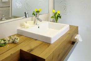 Waldhaus Föckinghausen Hotel Ferienwohnung Ferienhaus - Bathroom