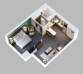 Staybridge Suites - Overland Park - Kansas City S by IHG - Chambre