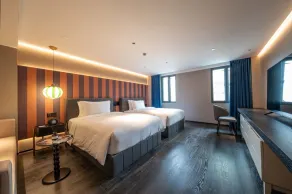 JingLai Bushe Hotel Bund Nanjing West Road Shanghai - Chambre