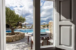 Villa Galaxy Mykonos Private Pool & Sea View in Ftelia - View from room