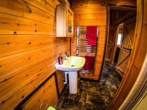 New Forest Lodges - Badezimmer