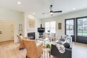 Walk to Lake Erie: Sleek Retreat w/ Screened Patio - Interior