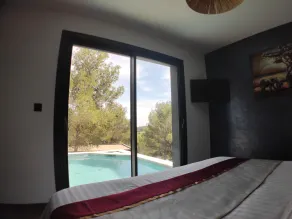 Villa Occitana - Ausblick vom Zimmer
