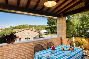 Agriturismo CaseGraziani - Ausblick vom Zimmer