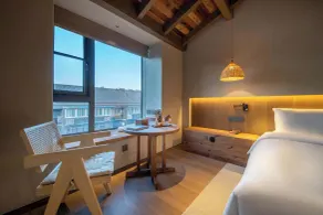 Yuanli Hotel, under the city wall of Xi'an - Ausblick vom Zimmer