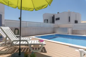 Casa con piscina privata, griglia e terrazza | Vista sul mare - Piscina