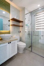 Santorini Diamond Villa Novaword - Badezimmer