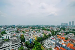 Cozy 2BR Apartment Nine Residence with City View By Travelio - View from room