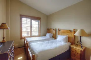 Appartement en copropriété avec sauna, jacuzzi et barbecue - Chambre