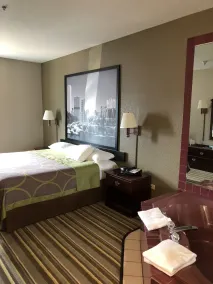 Super 8 by Wyndham Aurora/Naperville Area - Vue de la chambre