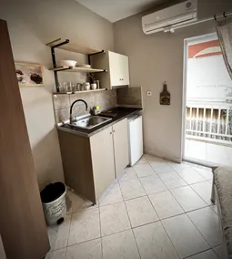 Room in Studio - Room for 2 People in Limenaria, Only Five Minutes Away From Center - Cucina privata