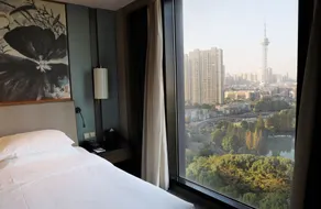 Hilton Changzhou - Ausblick vom Zimmer
