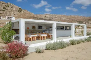 Natura Villas in Naxos - Sitteområde i lobbyen