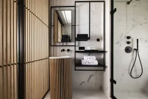 Hôtel Saint-Delis - La Maison du Peintre - Relais & Châteaux - Salle de bain