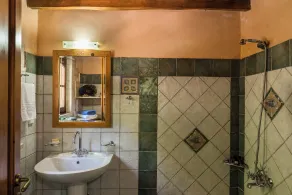 Kamares Private Pool stone Villa - Bad