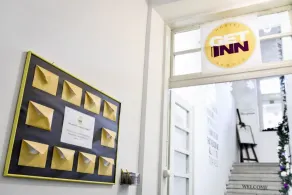 Get Inn Skopje Hostel - Interior entrance