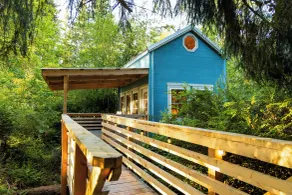 Beach Access & Views: Secluded Anderson Island Gem - Interior