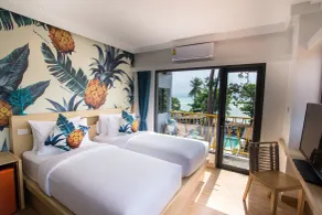 Lub d Koh Samui Chaweng Beach - Beachfront & Vibrant Social Vibe - Chambre