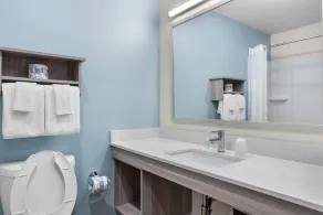 WoodSpring Suites Savannah West - Ellabell Metaplant - Badrum