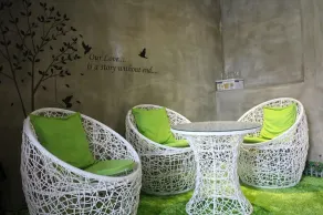 Just In Hotel - Siddeområde i lobbyen