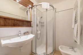 Hotel Panda Cortina- ricarica auto elettriche - Salle de bain