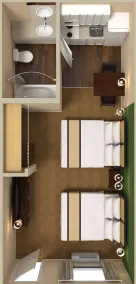 Extended Stay America Suites - Fort Lauderdale - Tamarac - Chambre