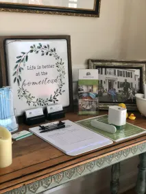 The Homestead - Entrée intérieure