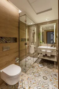 S19 Hotel-Al Jaddaf Metro Station - Salle de bain