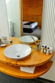 Te Whau Lodge - Badezimmer