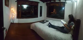 Hostal Casa Lantana - Ausblick vom Zimmer